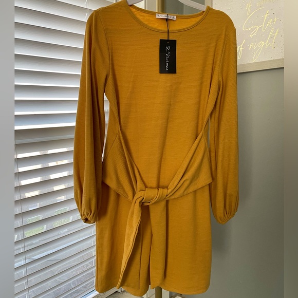 NWT beautiful R. Vivimos fall color dress size medium - Picture 1 of 4